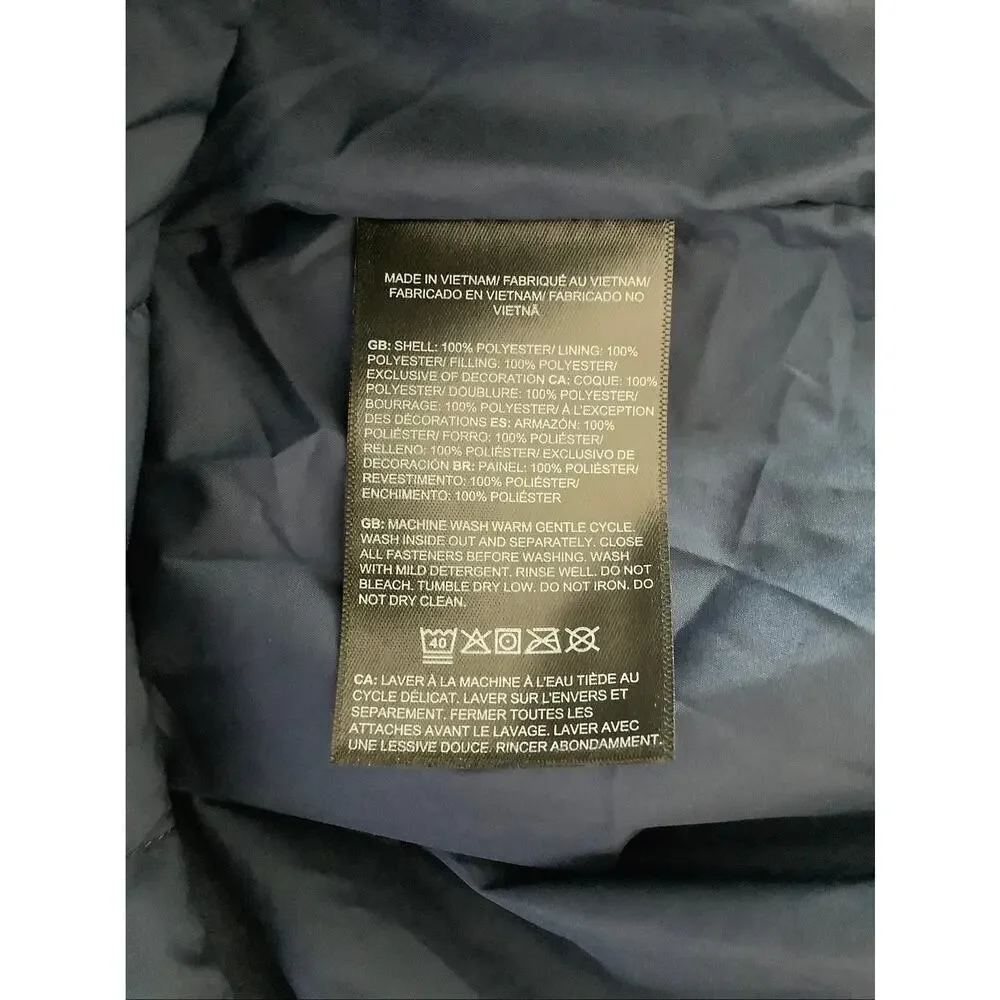 The North Face Men's L Summit Navy Junction Insulated Puffer Jacket N4-2